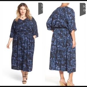 Melissa McCarthy Seven7 Midnight Blue Maxi